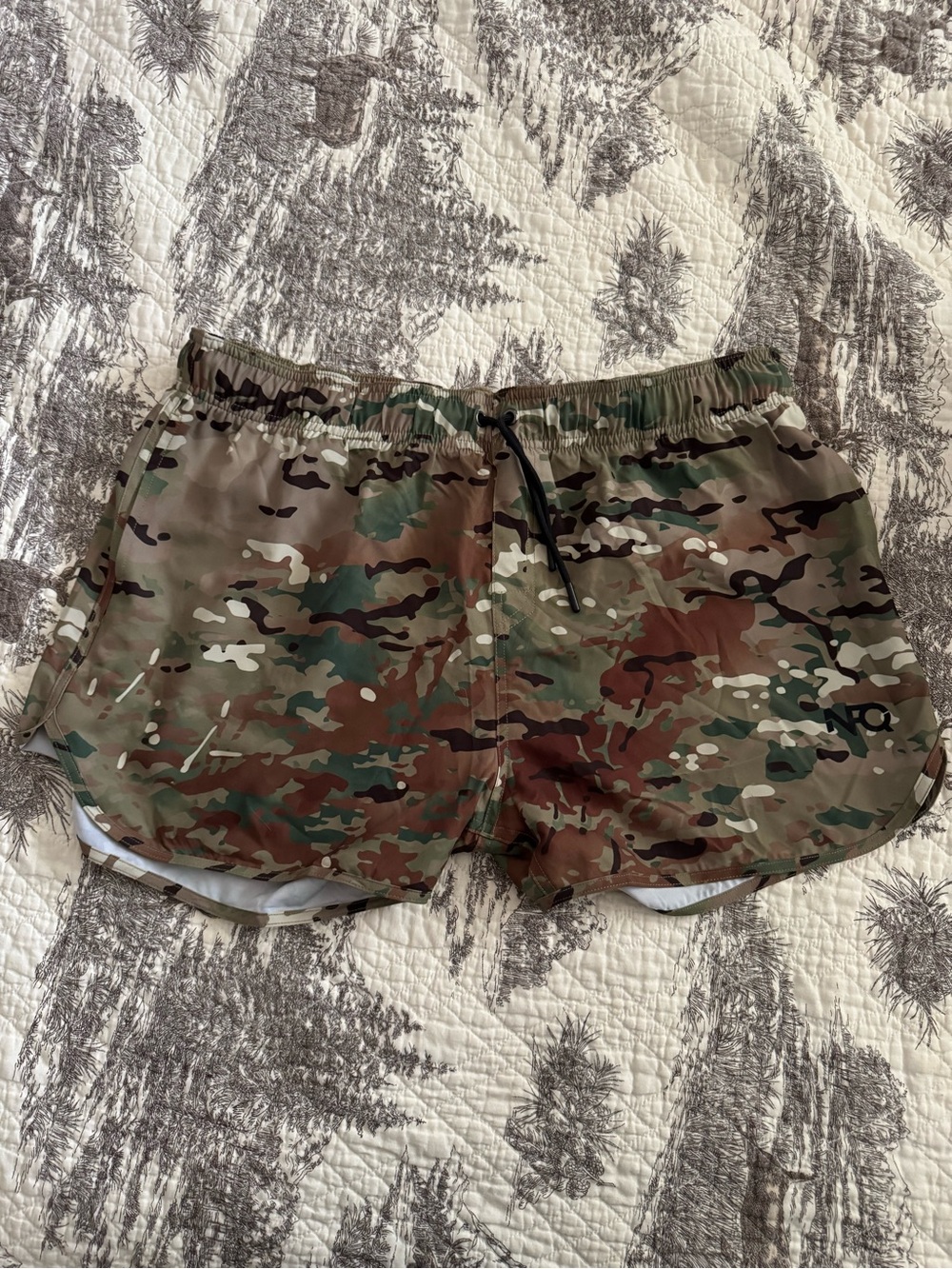 NFQ Women's Camo Print Training Shorts